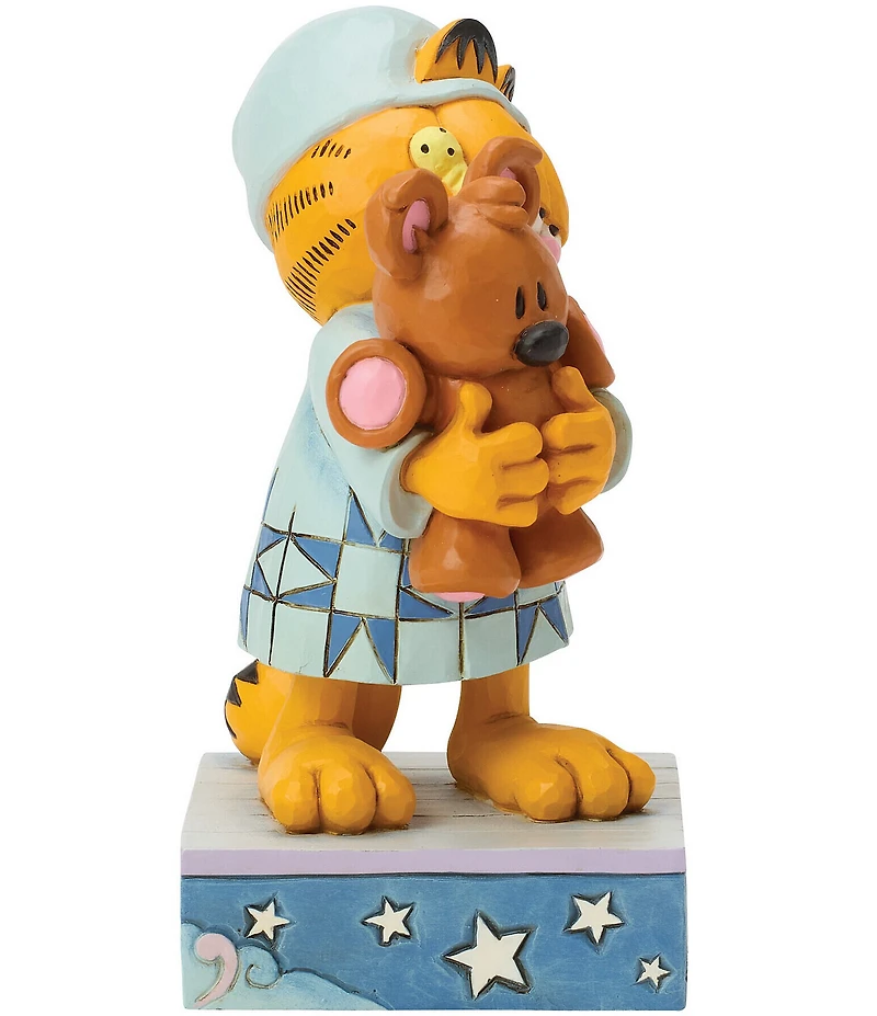 Jim Shore Sleepy Garfield With Pooky #double;Snuggles and Snoozes#double; Figurine