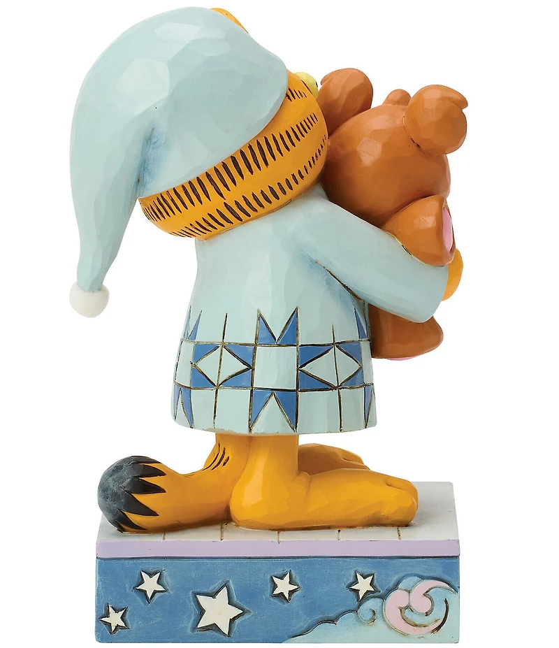 Jim Shore Sleepy Garfield With Pooky #double;Snuggles and Snoozes#double; Figurine