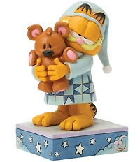 Jim Shore Sleepy Garfield With Pooky #double;Snuggles and Snoozes#double; Figurine