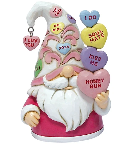 Jim Shore Sweethearts Collection Sweethearts Gnome with Message Figurine