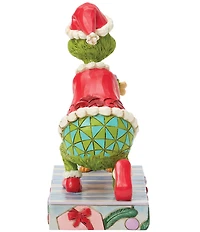 Jim Shore The Grinch Collection Grinch Giving Max A Bone Figurine