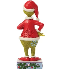 Jim Shore The Grinch Collection Grinch Holding Dome With Max Figurine