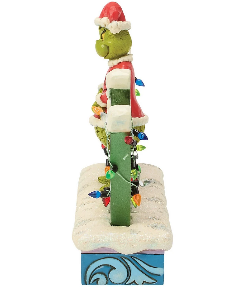 Jim Shore The Grinch Collection Grinch Word Sign Figurine