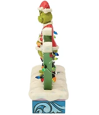 Jim Shore The Grinch Collection Grinch Word Sign Figurine