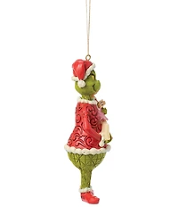 Jim Shore The Grinch: Grinch With Cindy Lou Holding Signs Hanging Ornament