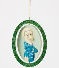 Jim Shore The Year Without a Santa Claus Collection Two-Sided Miser Brothers Ornament