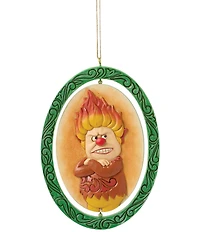 Jim Shore The Year Without a Santa Claus Collection Two-Sided Miser Brothers Ornament