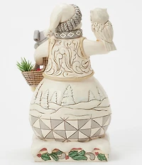 Jim Shore White Woodland Collection Winter's Gentle Gatherings Snowman Figurine