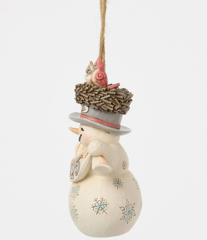 Jim Shore Woodland Collection Snowman 2025 Dated Ornament