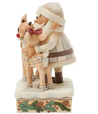 Jim Shore Woodland Santa with Reindeers Figurine