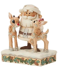 Jim Shore Woodland Santa with Reindeers Figurine