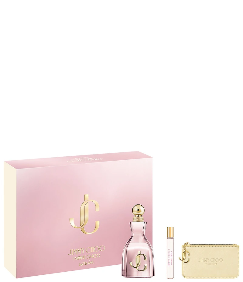 Jimmy Choo I Want Choo With Love Eau de Parfum 3-Piece Gift Set