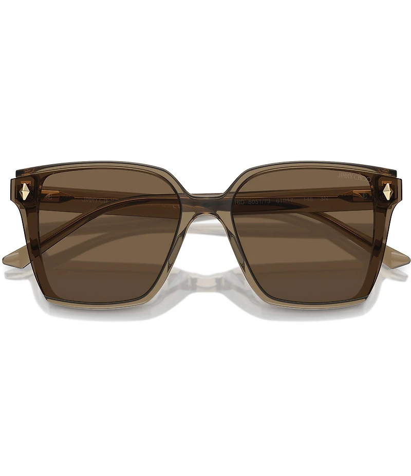 Jimmy Choo JC5016D 61mm Square Sunglasses