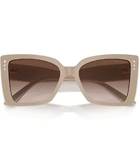 Jimmy Choo JC5001B 54mm Crystal Butterfly Sunglasses