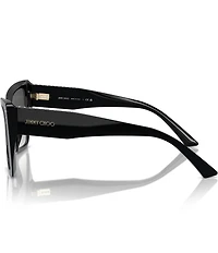 Jimmy Choo JC5001B 54mm Crystal Butterfly Sunglasses