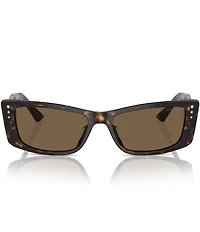 Jimmy Choo Women's JC5002BU 55mm Rectangle Sunglasses