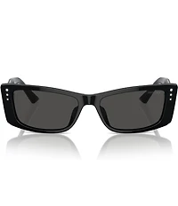 Jimmy Choo Women's JC5002BU 55mm Rectangle Sunglasses