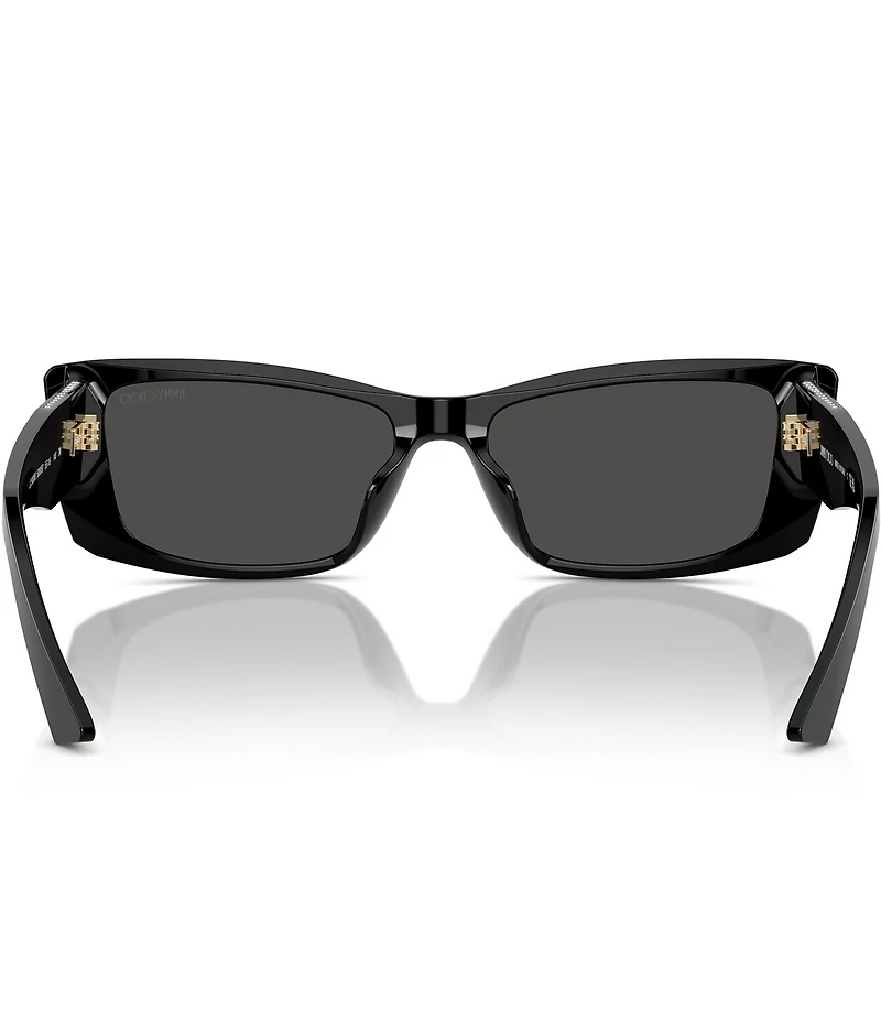 Jimmy Choo Women's JC5002BU 55mm Rectangle Sunglasses