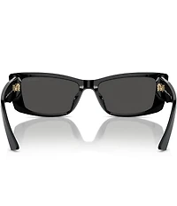 Jimmy Choo Women's JC5002BU 55mm Rectangle Sunglasses