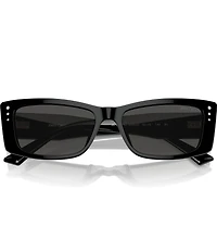 Jimmy Choo Women's JC5002BU 55mm Rectangle Sunglasses