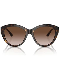 Jimmy Choo Women's JC5007F 55mm Havana Round Sunglasses