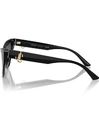 Jimmy Choo Women's JC5008 55mm Cat Eye Statement Sunglasses