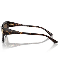 Jimmy Choo JC5011U 55mm Tortoise Cat Eye Sunglasses