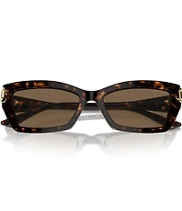 Jimmy Choo JC5011U 55mm Tortoise Cat Eye Sunglasses