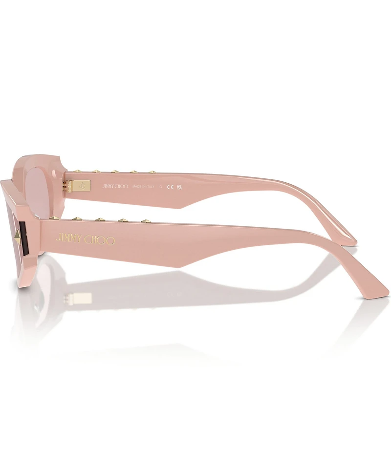 Jimmy Choo JC5015U 62mm Oval Statement Sunglasses
