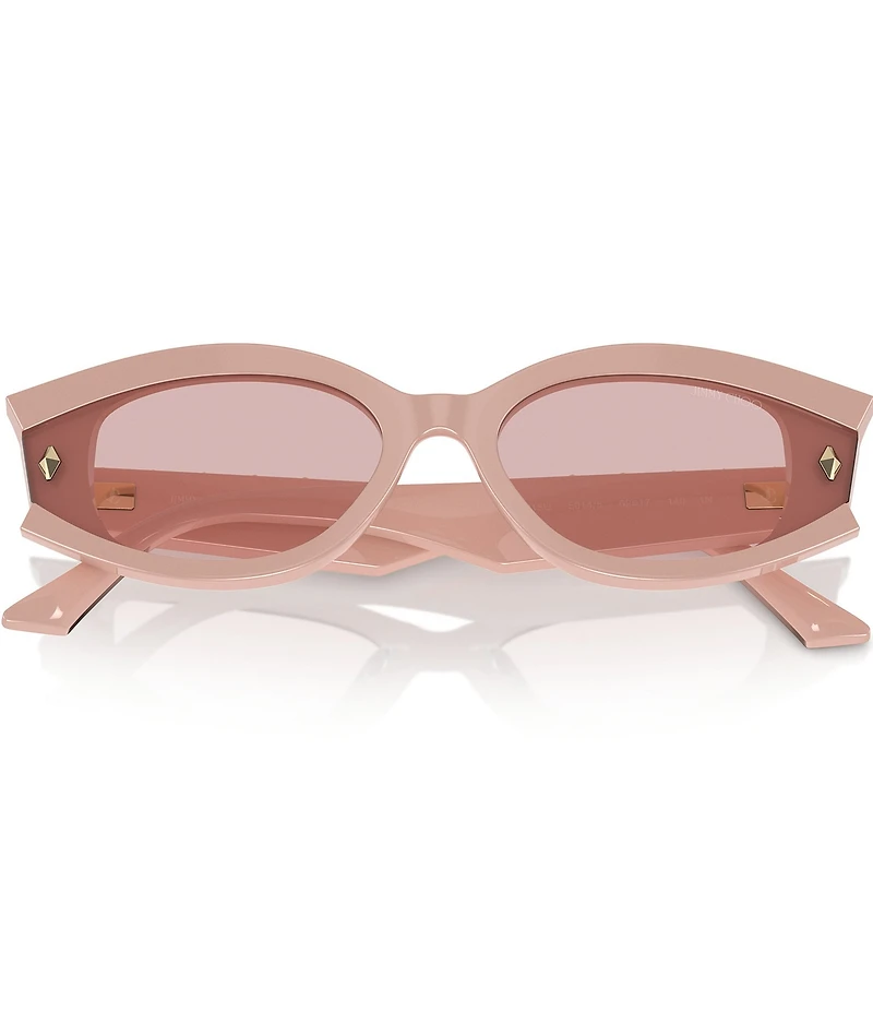 Jimmy Choo JC5015U 62mm Oval Statement Sunglasses