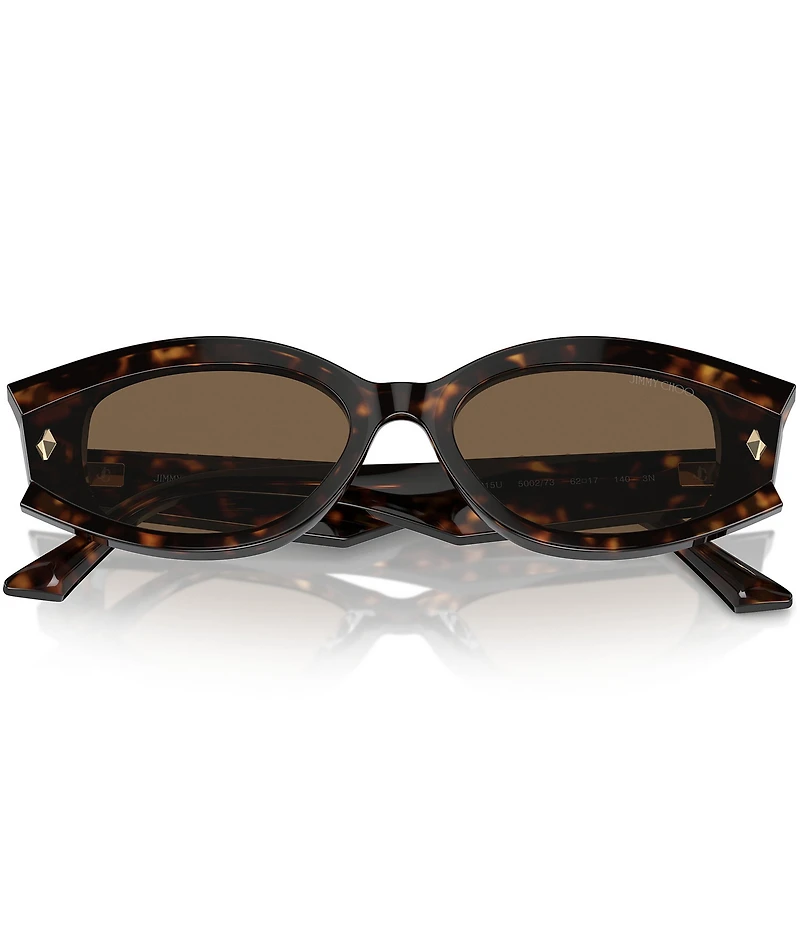 Jimmy Choo JC5015U 62mm Cat Eye Statement Sunglasses