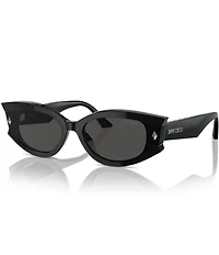 Jimmy Choo JC5015U 62mm Oval Statement Sunglasses