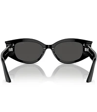 Jimmy Choo JC5015U 62mm Oval Statement Sunglasses