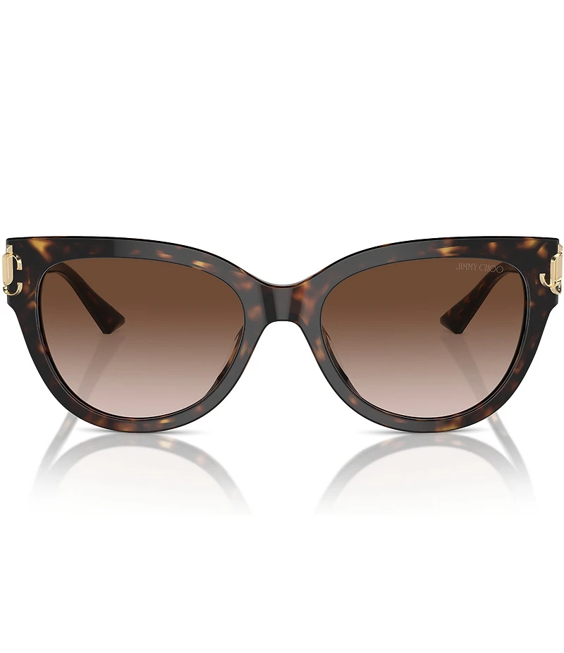 Jimmy Choo Women's JC5018U 54mm Havana Cat Eye Sunglasses