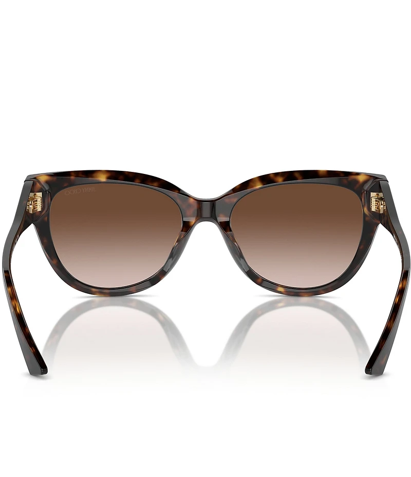 Jimmy Choo Women's JC5018U 54mm Havana Cat Eye Sunglasses