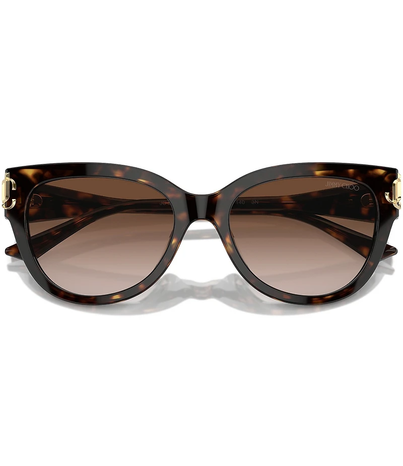 Jimmy Choo Women's JC5018U 54mm Havana Cat Eye Sunglasses