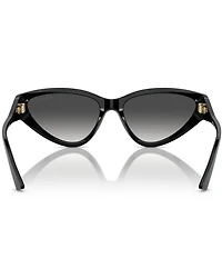 Jimmy Choo JC5019 55mm Cat Eye Sunglasses