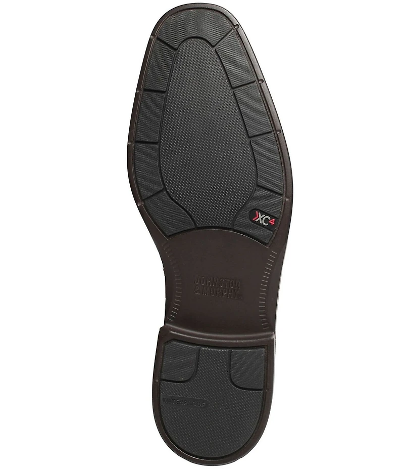 Johnston & Murphy Branning XC4 Waterproof Leather Cap Toe Brogue Detail Oxfords