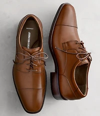 Johnston & Murphy Branning XC4 Waterproof Leather Cap Toe Brogue Detail Oxfords