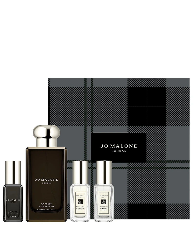 Jo Malone London Cypress & Grapevine Cologne Intense and 3-Piece Travel Spray Discovery Gift Set