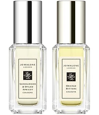 Jo Malone London Orange Bitters and Sandalwood & Spiced Apricot Cologne Discovery Duo Festive Gift Set