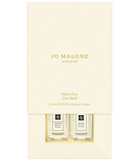 Jo Malone London Orange Bitters and Sandalwood & Spiced Apricot Cologne Discovery Duo Festive Gift Set