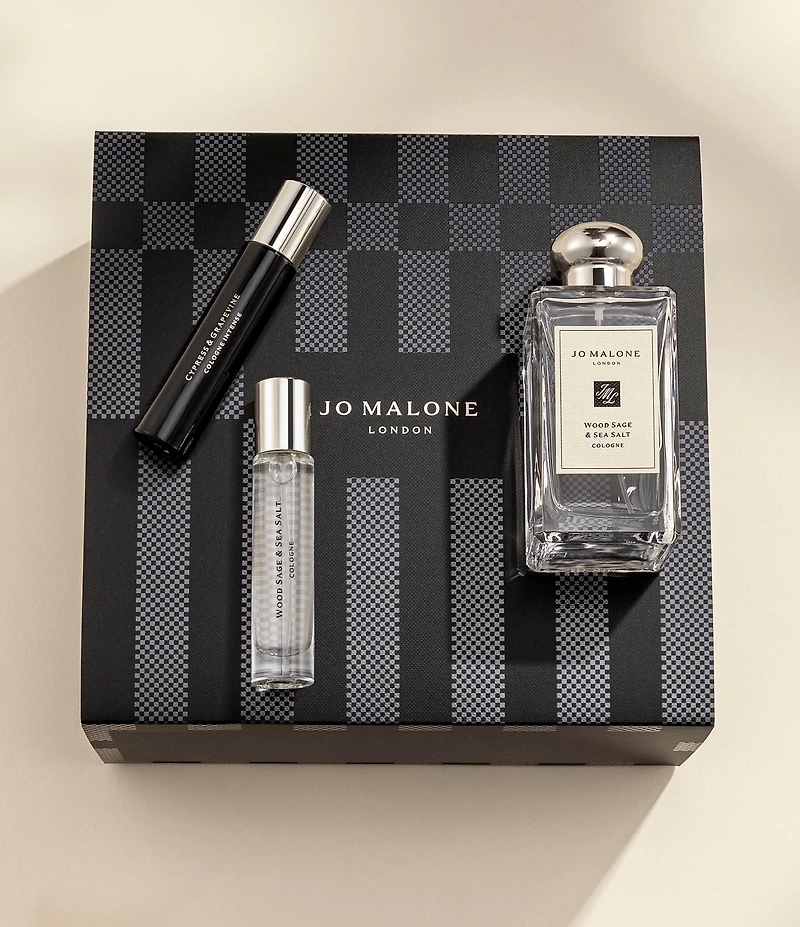 Jo Malone London Wood Sage & Sea Salt + Cypress & Grapevine Cologne Trio Gift Set