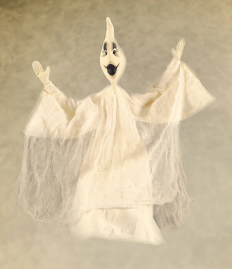 Joe Spencer's Gathered Traditions Halloween Collection Gareth Ghost Art Doll Figurine