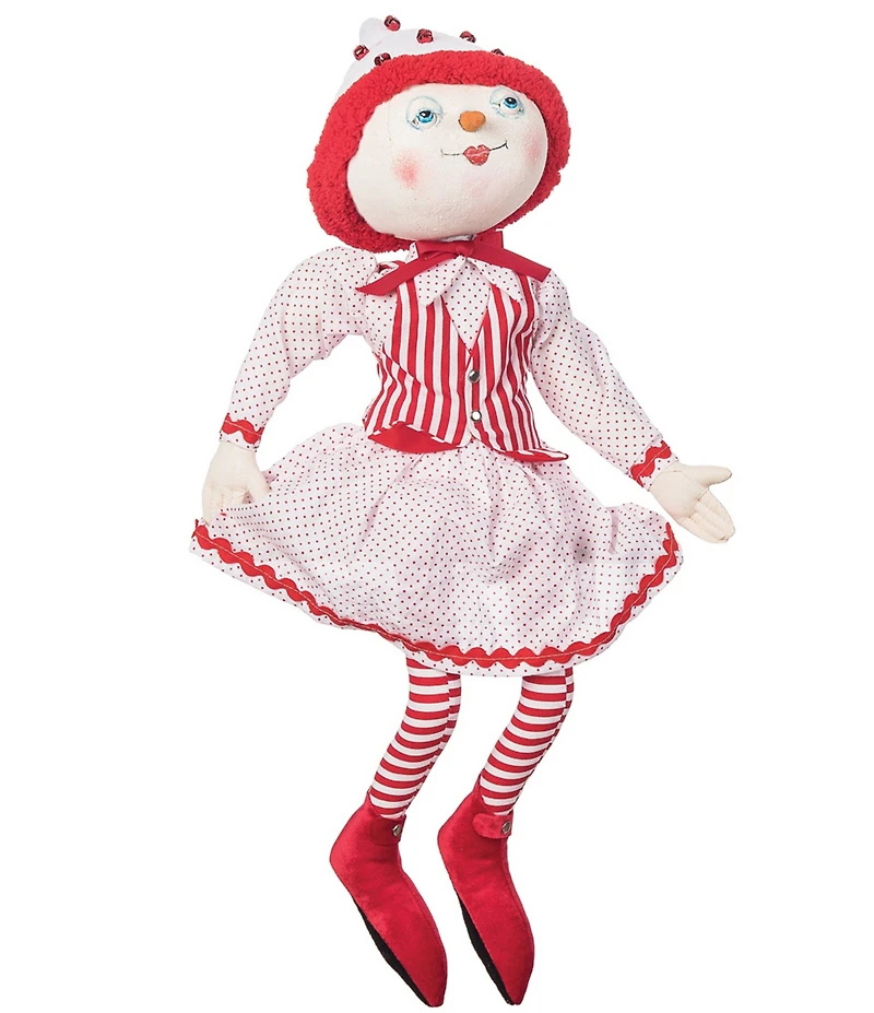 Joe Spencer's Gathered Traditions Sidney Snowman Figurine