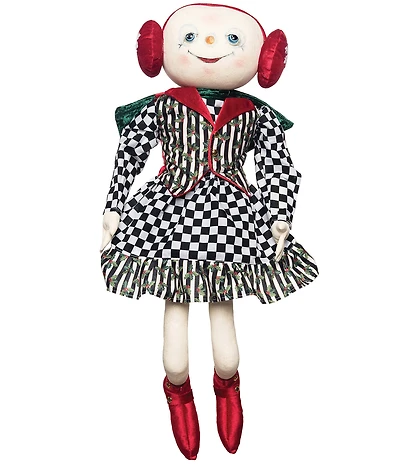 Joe Spencer's Gathered Traditions Silvia Snowman Figurine