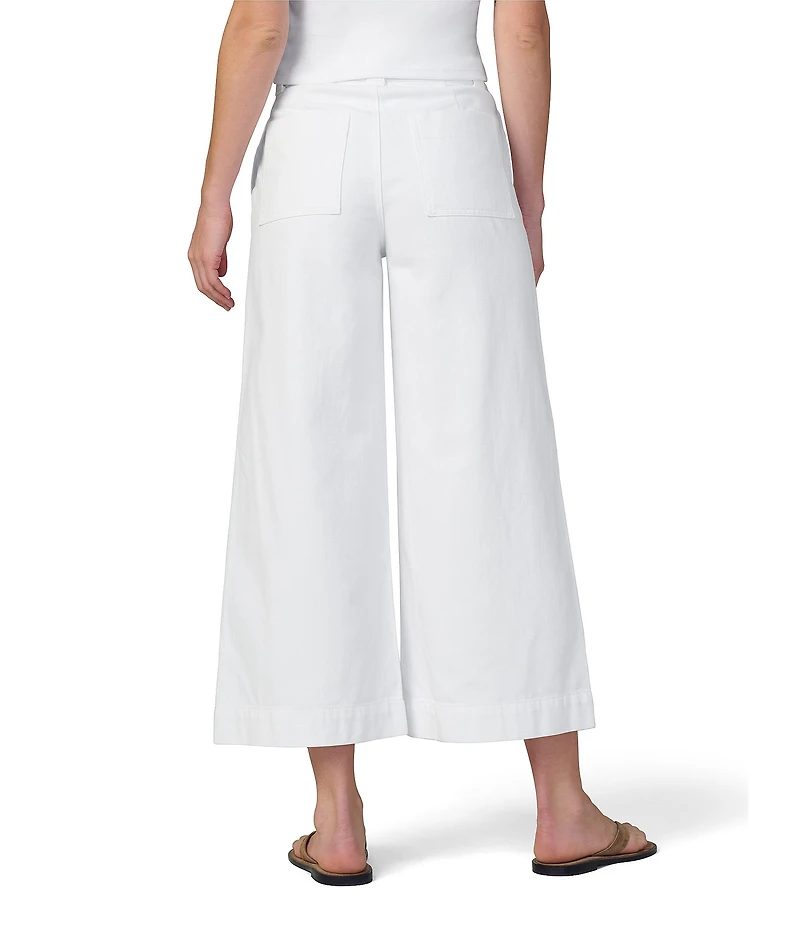 Joe's Jeans Addison Drawstring Wide Leg Ankle Length Pants