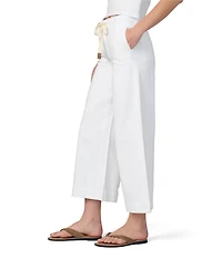Joe's Jeans Addison Drawstring Wide Leg Ankle Length Pants