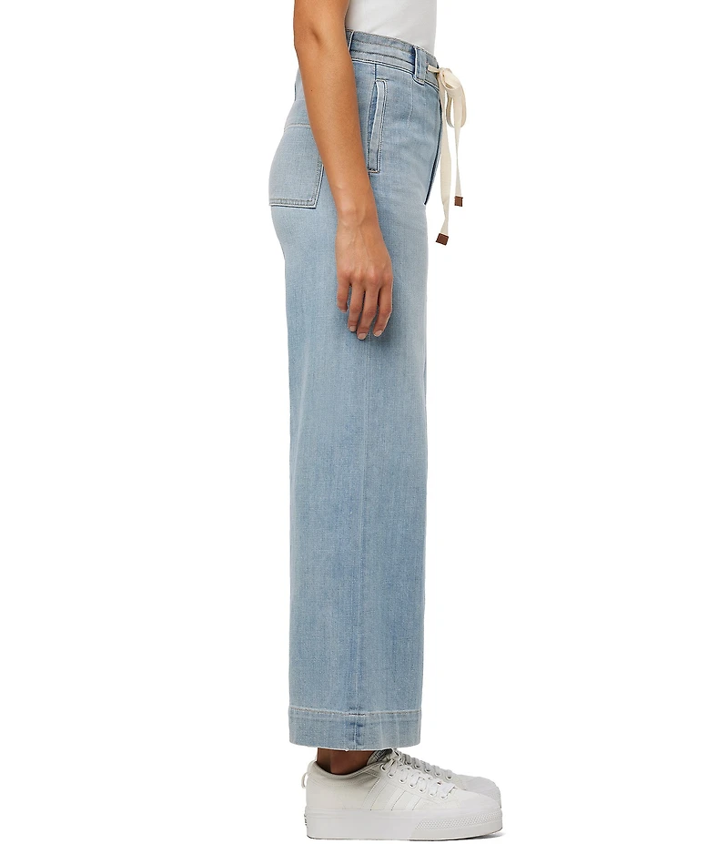 Joe's Jeans Addison Drawstring Wide Leg Jeans