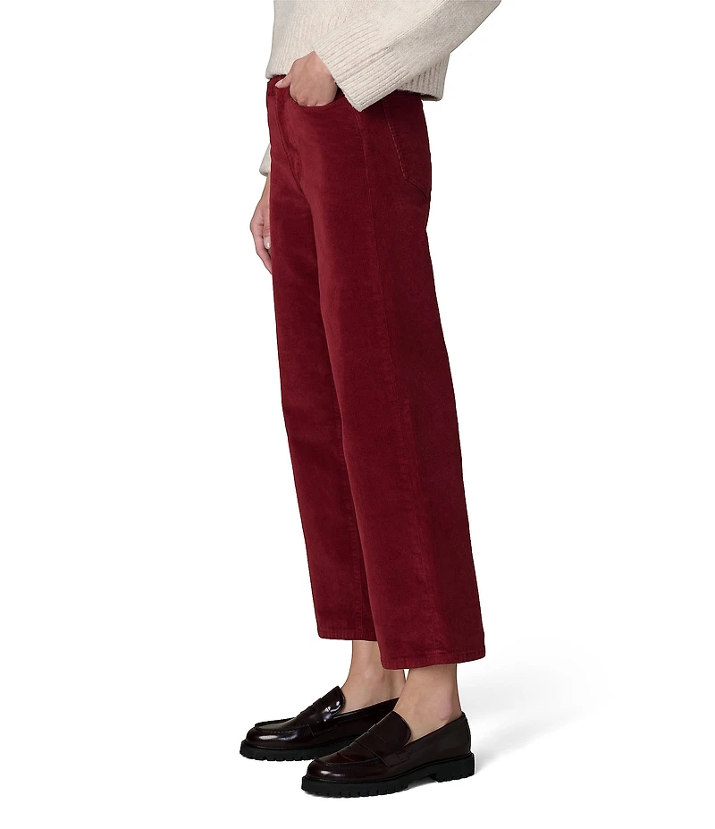 Joe's Jeans Blake High-Rise Wide Leg Corduroy Pants